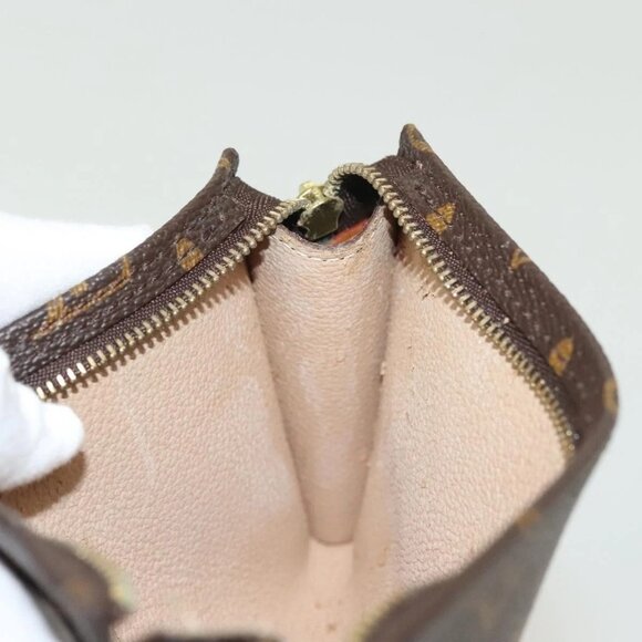 LOUIS VUITTON Monogram Bucket PM Accessory Pouch LV Auth 137669 - Picture 13 of 16